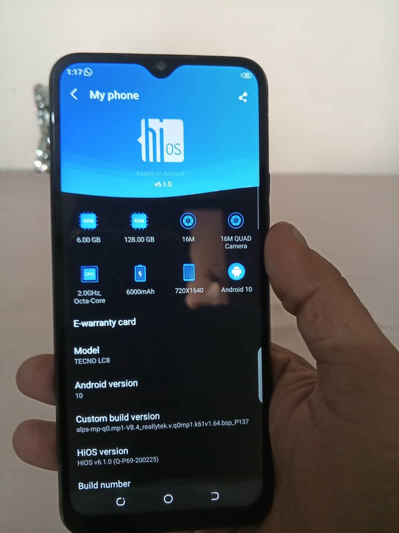 Tecno lc8 4