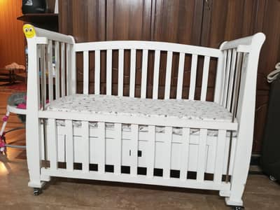 Wooden Baby Cot