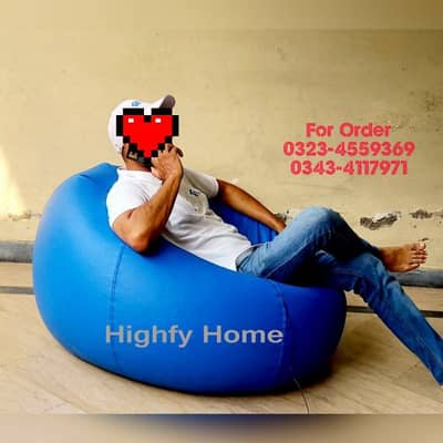 Bean Bags in all types gaming chair sofa set sofa cum bed Leather bag