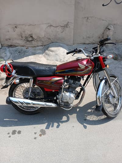 Honda CG 125 Red First Hand