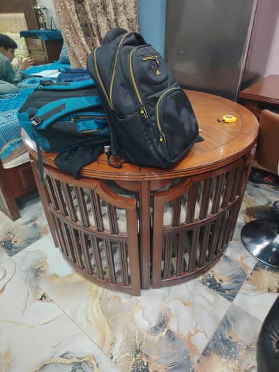 Dining table of Lahore furniture brand