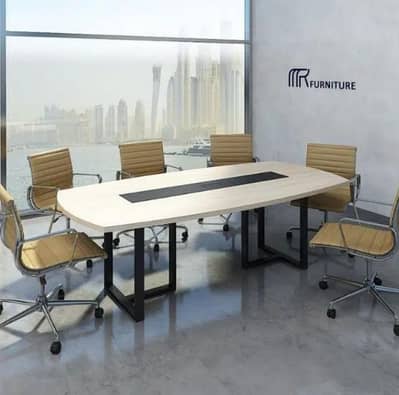 Conference meeting table workstation