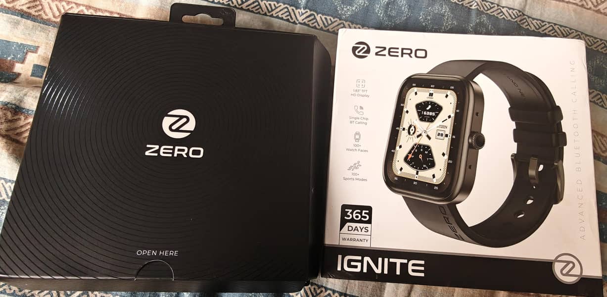 Zero Ignite watch model 0