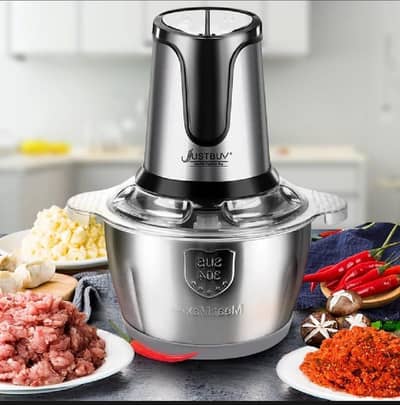 Electric Meet Grinder Stainless 2-Speed