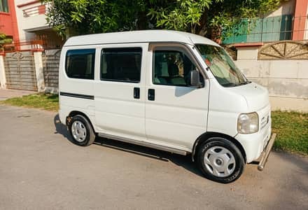 Honda Acty Van Look Automatic Rg2012 Model 2007 White Orginal Document
