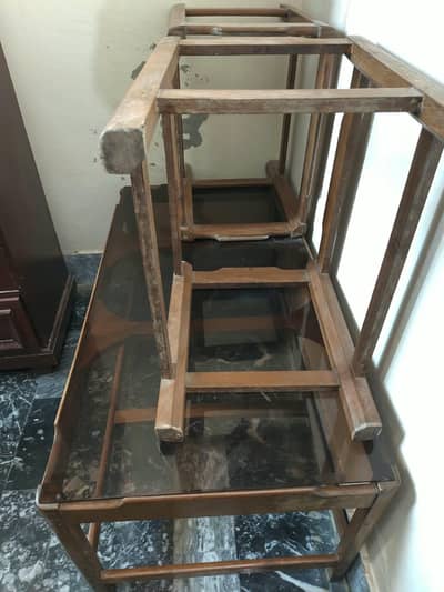 wooden table