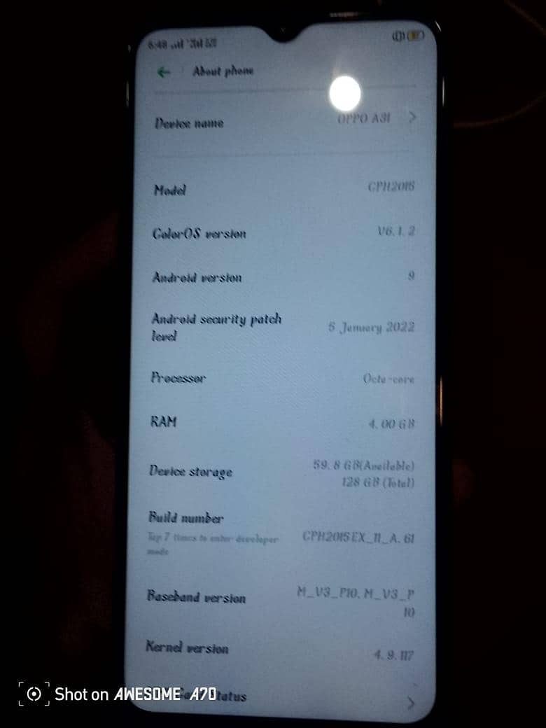 OPPO A31 6