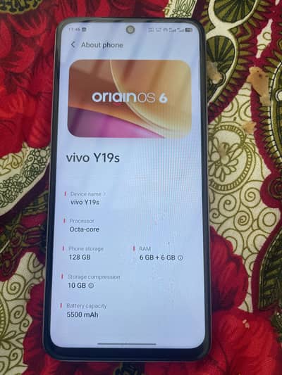 Vivo Y19s 6+6 / 128 in 10/10 condition
