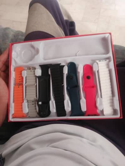 ultra 7 in1 strap  new watch urgent sale