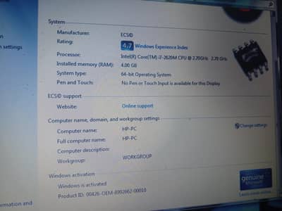 HP EliteBook 840G6 Notebook PC Intel Corei7, 4GB . . .