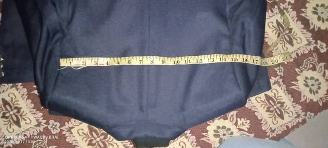 navy blue 3piece pent coat