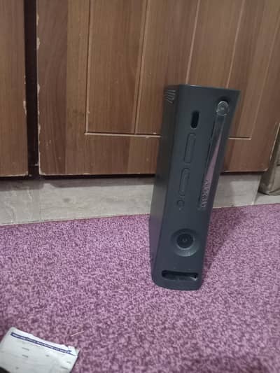 Xbox 360 Jasper with [ a controller , power supply , and cables ]