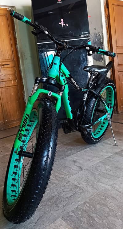 FAT Tyres Special edition imported Bicycle 4 inches tire cycle gears