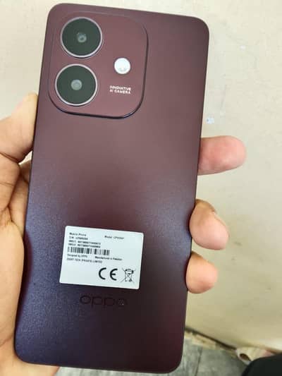 OPPO A5i with box but charger nai hai 4gb 128gb location Havelian