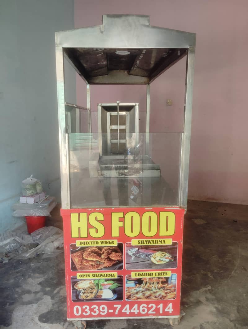 Burger making counter 1