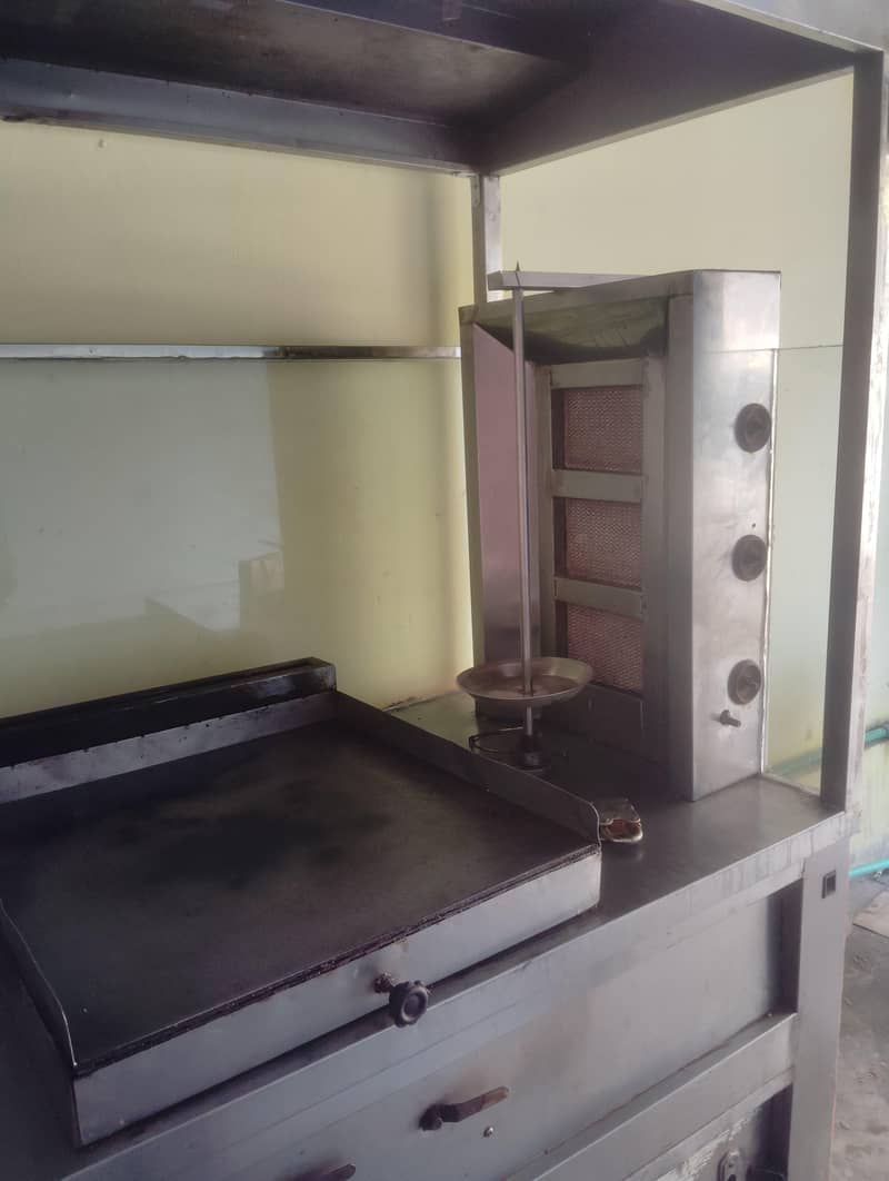 Burger making counter 2