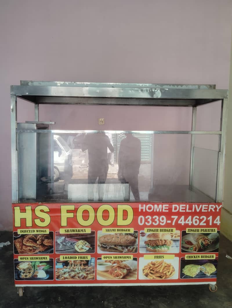 Burger making counter 3