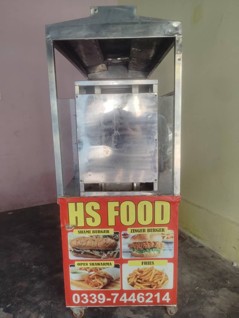Burger making counter 4