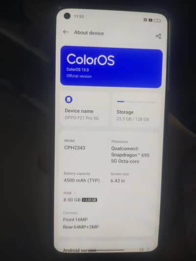 OPPO F21 Pro