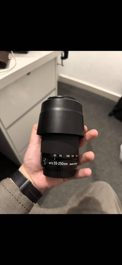 canon 55-250mm is stm lens