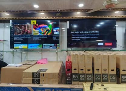 55 inch Haier LED TV 4k 3 years warranty O3O882O898O