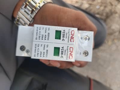 2 pole DC breaker and 4 pole AC breaker with cover urgent sell
