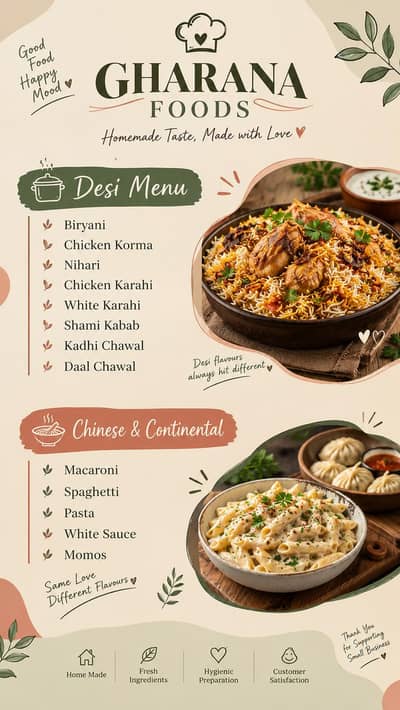 Gharana foods