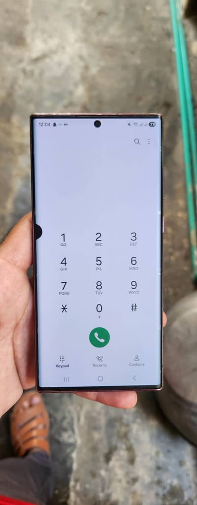 Samsung Mobile S22 Ultra miner dot screen