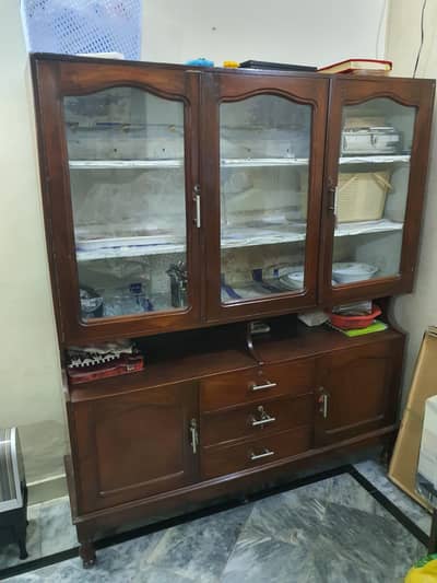 Showcase pure wood