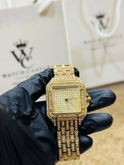 Cartiet stone watch