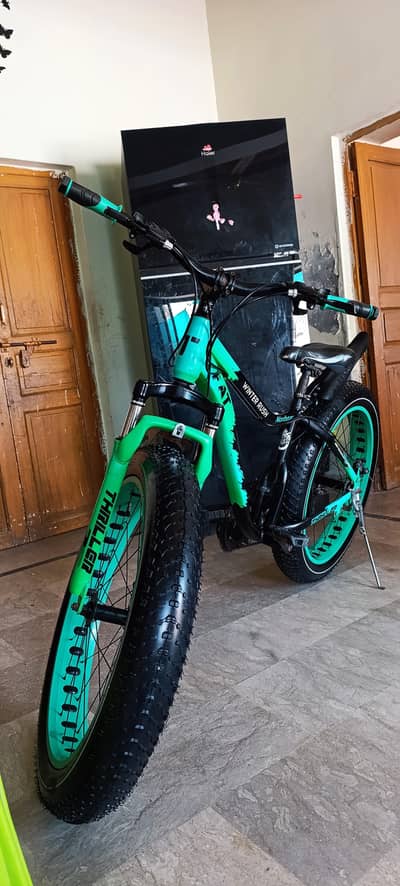 FAT tyre cycle heavy duty gears bicycle