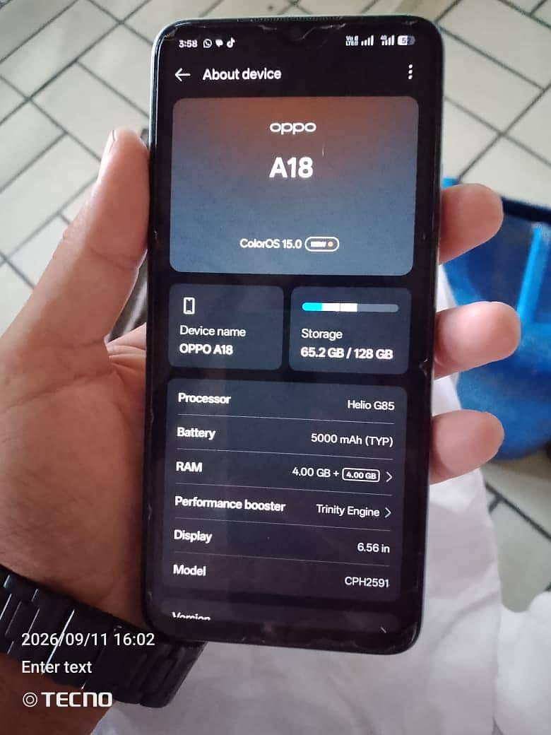 OPPO A18 4