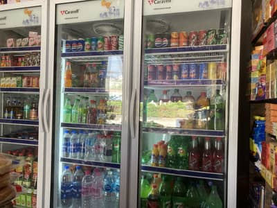 Caravell chiller 1600 ltr 3 door | Brand new | One month use only|