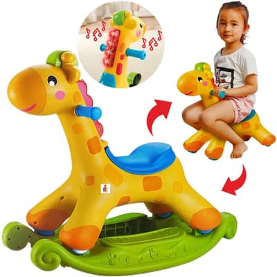 Rocking And Ride On Giraffe