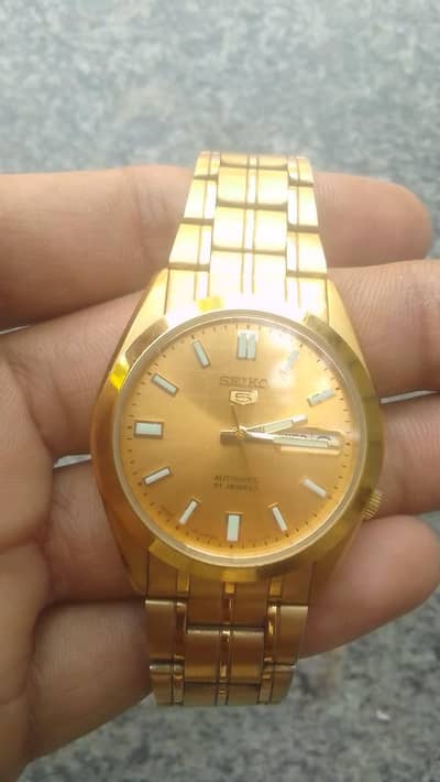 Seiko 5 21 jewels Totally jenuine