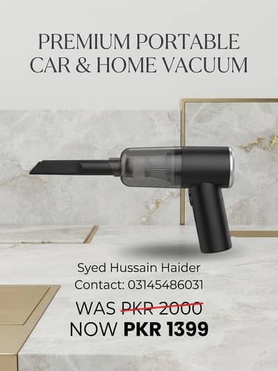 Portable vacuum cleaner