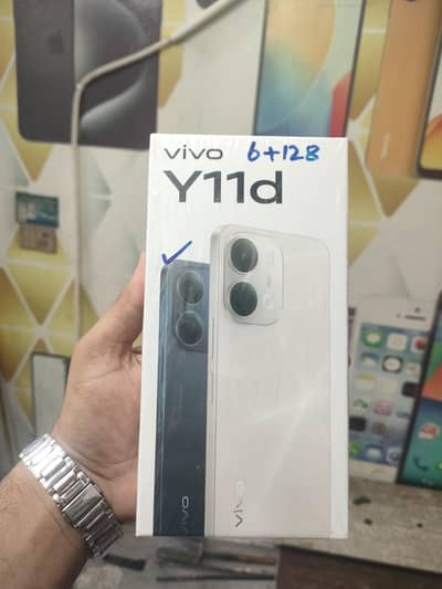 Vivo y11d 6/128 one month use full box