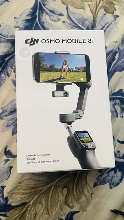 DJI Osmo Mobile 8P Smartphone Stabilizer| Brand New| Use 30 Minutes