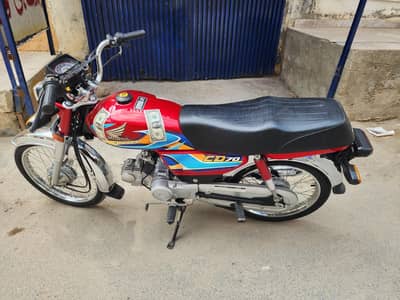 Sahiwal Honda CD 70 model 2026 like new Rabta number 03018657766