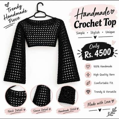 Handmade Crochet top