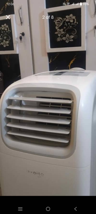 1.2 ton portable ac. . vip cooling original gass no repair 12x12best he