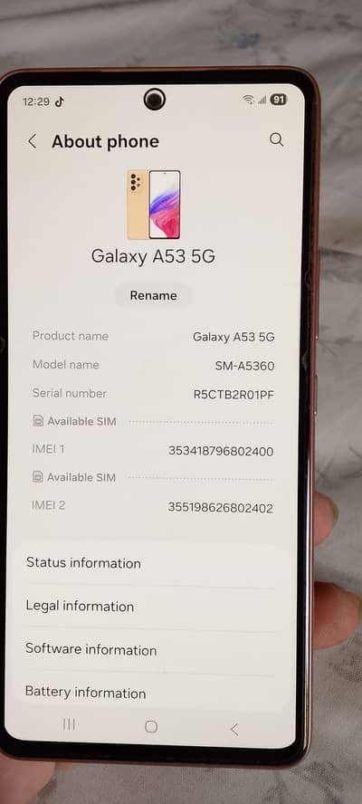 Samsung Mobile A53 5G