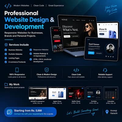 Professional Website Design & Development | Responsive Websites