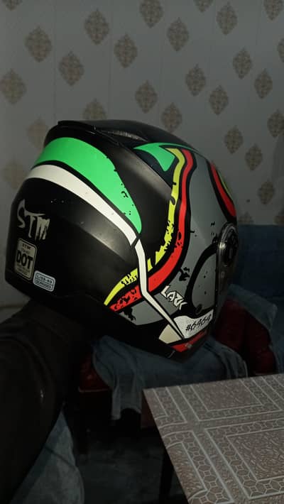STM half face helmat