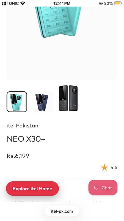 Itel Neo X30 Plus with box and warrenty