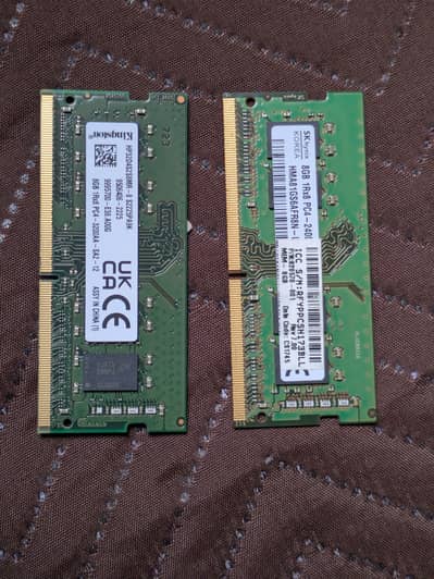 8GB DDR4 Laptop RAM | SK Hynix 2400MHz + Kingston 3200MHz