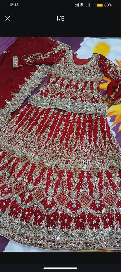 Bridal lehnga