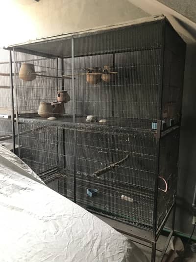 4 Large Cages [ with stand ]