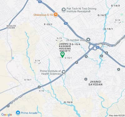 600 Yards Plot For Sale In G15/1 Islamabad