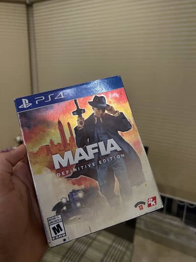 Mafia Definitive Edition PS4 CD Disc